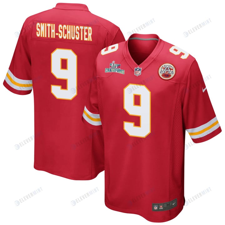 JuJu Smith-Schuster 9 Kansas City Chiefs Super Bowl LVII Champions 